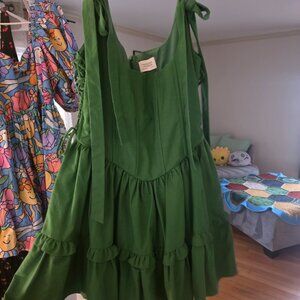 Valkyrie Collection Diane Mini Dress - Green